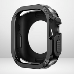 Premium Universal iWatch Case Bumper with Silicone Inner Case Protection for 46 MM (BLACK)