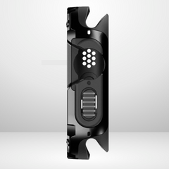Premium Universal iWatch Case Bumper with Silicone Inner Case Protection for 46 MM (BLACK)