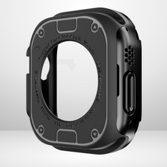Premium Universal iWatch Case Bumper with Silicone Inner Case Protection for 46 MM (BLACK)