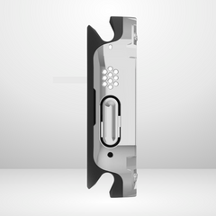 Premium Universal iWatch Case Bumper with Silicone Inner Case Protection for 44/45 MM (SILVER)