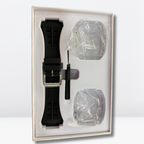 Urban Sports Modification Kit (49mm) Includes (Clear Watch Case with Silicone Strap) Mobile Case by CoverMeUp - Style 8