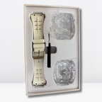 Urban Sports Modification Kit (49mm) Includes (Clear Watch Case with Silicone Strap) Mobile Case by CoverMeUp - Style 2