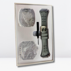 Urban Sports Modification Kit (49mm) Includes (Clear Watch Case with Silicone Strap) Mobile Case by CoverMeUp - Style 11