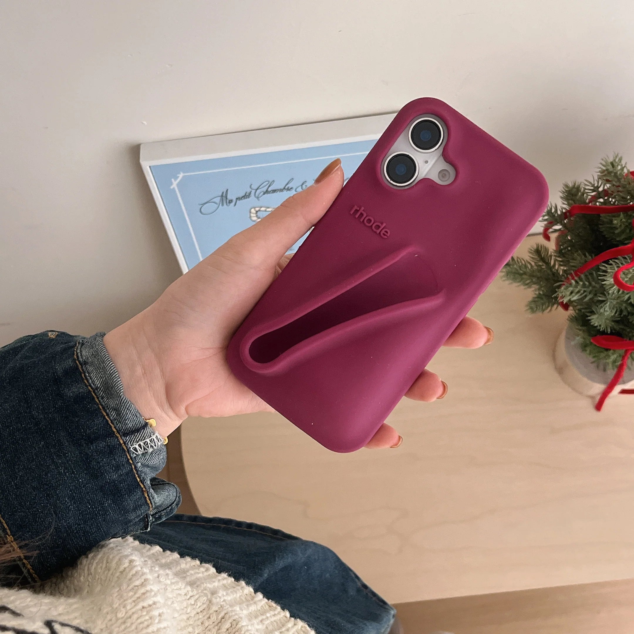 Premium 3D Silicone Lip Gloss iPhone Case