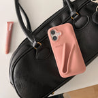 Protective Apple iPhone Back Cover - Premium 3D Silicone Lip Gloss iPhone Case – Stylish & Protective - Style 12
