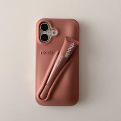 Premium 3D Silicone Lip Gloss iPhone Case