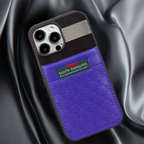 Premium Leather Card Holder Stand Case – Elegant & Functional Mobile Case by CoverMeUp