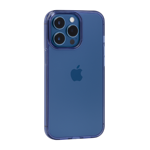 Premium Transparent iPhone Case with Chrome Border – Sleek & Durable