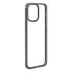 Protective Apple iPhone Back Cover - Premium Transparent iPhone Case with Chrome Border – Sleek & Durable - Style 3