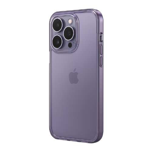 Premium Transparent iPhone Case with Chrome Border – Sleek & Durable