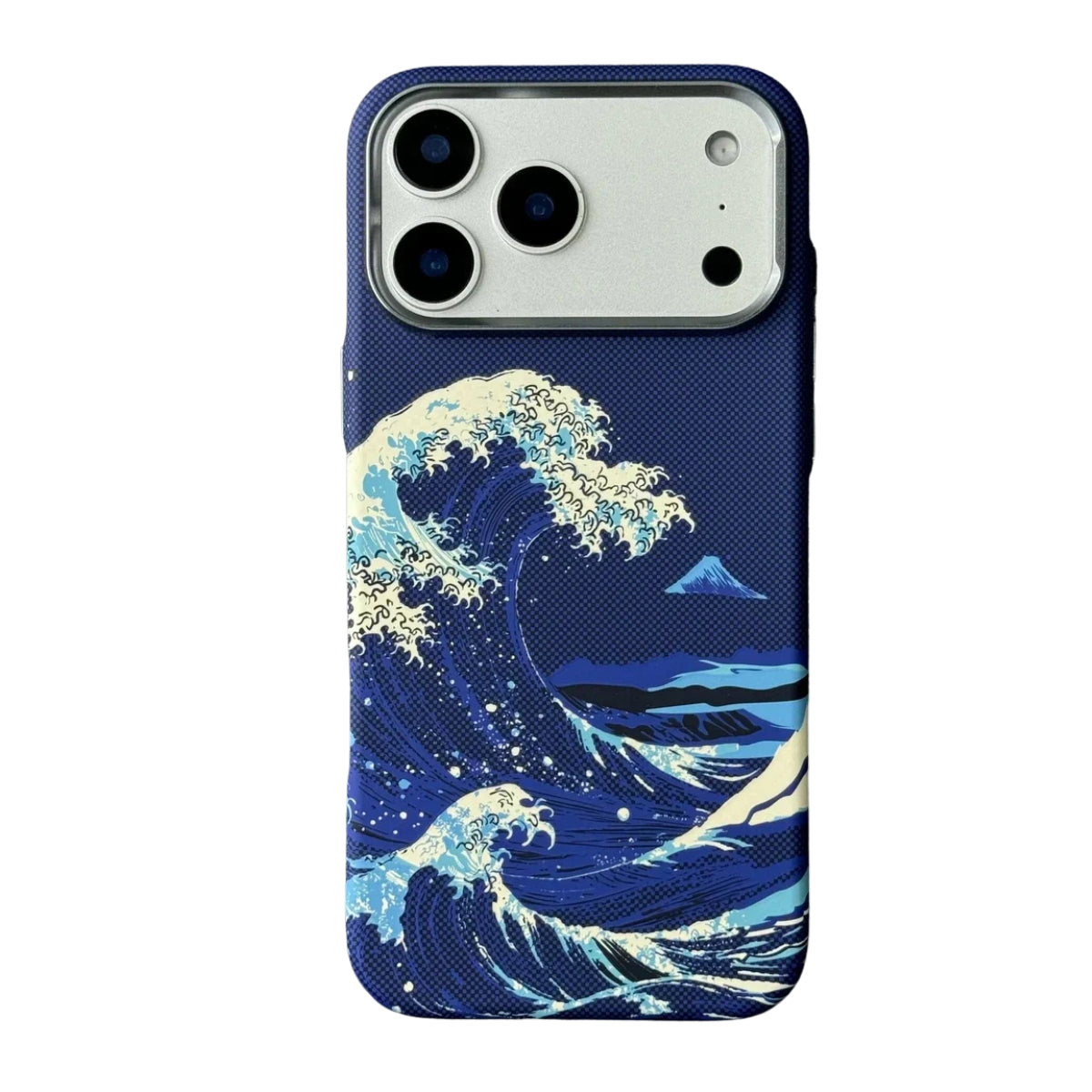 Luxo Seawaves Design Carbon Magsafe Case for iPhone Series