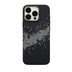 Luxo Carbon Mountain Texture Magsafe Case for iPhone 15 Pro Max