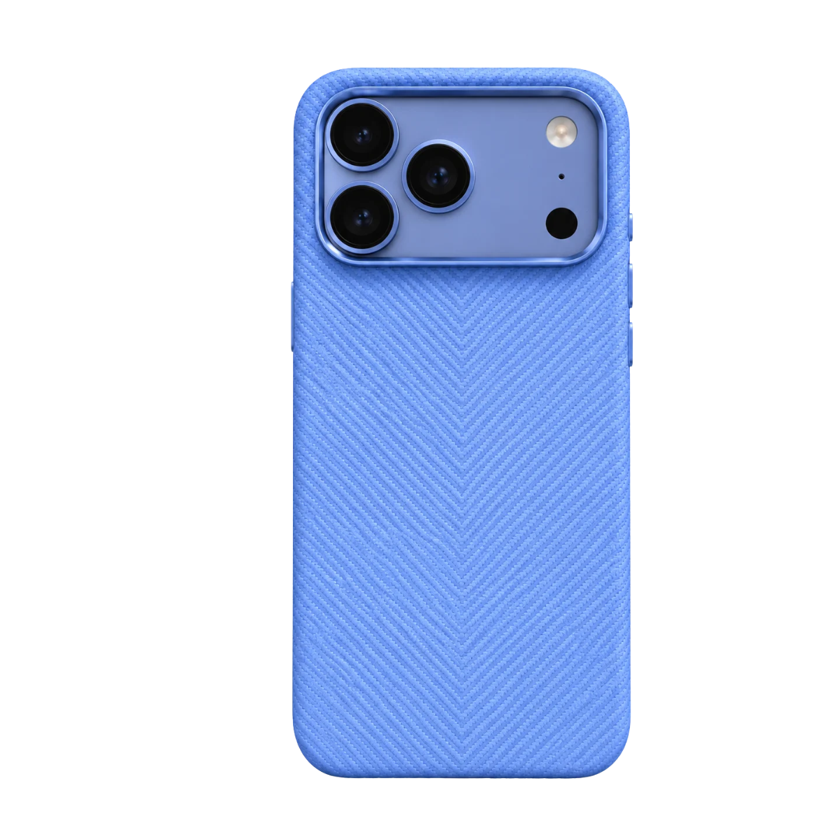 LUXO Hybrid Blue Color Pattern Magsafe Case
