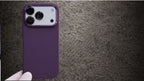Luxo Hybrid Carbon Magsafe Series - Burgundy Color