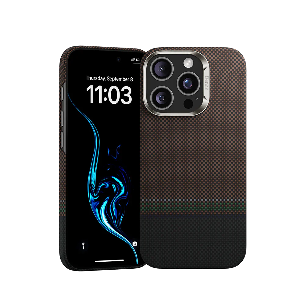 BENKS Prestige ArmorAir Case Built with Kevlar® for iPhone 16 Pro