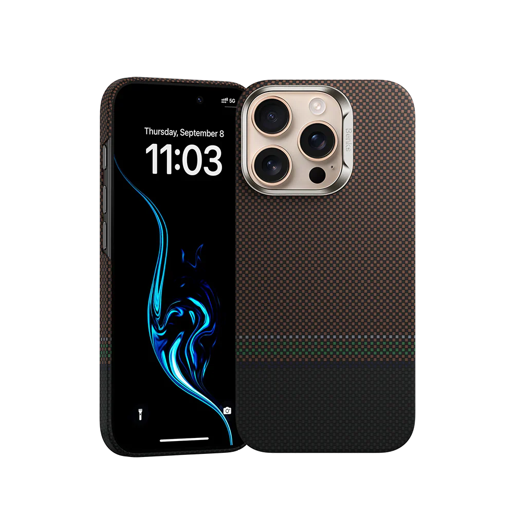 BENKS Prestige ArmorAir Case Built with Kevlar® for iPhone 16 Pro