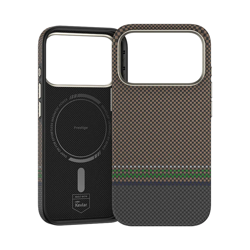 Prestige ArmorPro Case Built with Kevlar® Carbon Fibre for iPhone 17 Pro Max