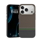 Protective Apple iPhone Back Cover - Prestige ArmorPro Case Built with Kevlar® Carbon Fibre for iPhone 17 Pro