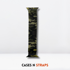Printed Magnetic Milanese Mesh Loop iWatch Military Strap Mobile Case by CoverMeUp