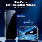 Protective Apple iPhone Back Cover - iPhone 15 Series Privacy Tempered Glass [ Anti- Spy Glass] - Style 2