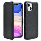 Protective Apple iPhone Back Cover - PULOKA iPhone PU Leather Flip Back Cover PU Leather Wallet Back Case with Card Slot and Kickstand Function Compatible with iPhone