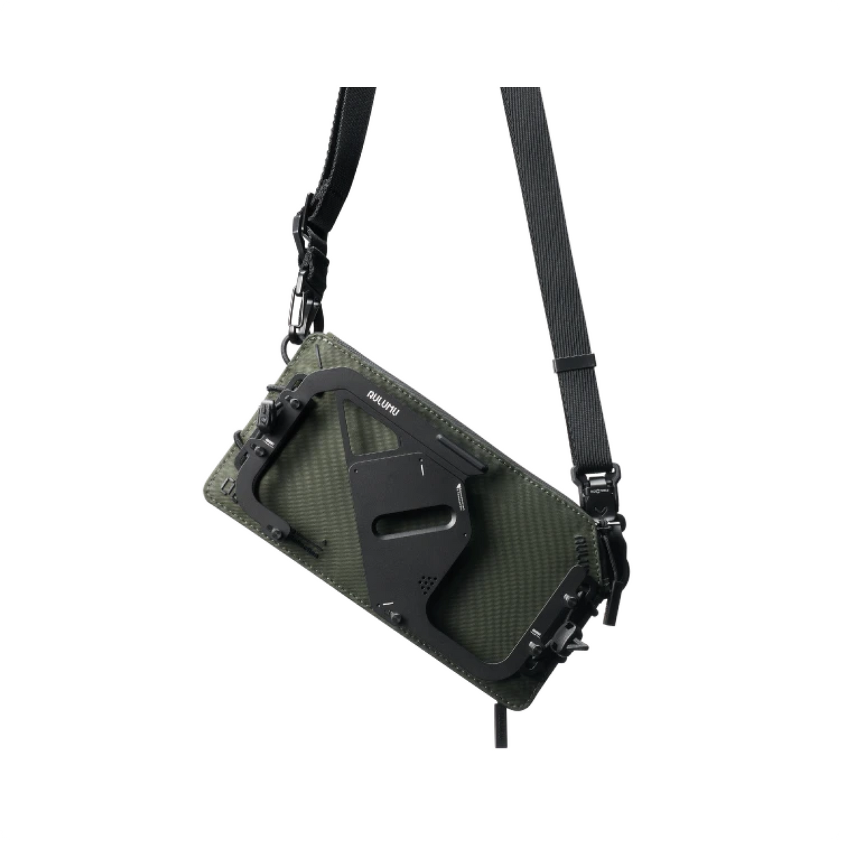 Aulumu B02 Men's Crossbody Phone Bag with Metal Compartment 0.3L