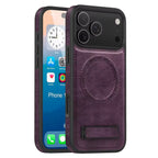 Protective Apple iPhone Back Cover - Leather Mocome Case For iPhone - Style 14