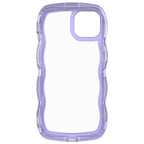 Minimals : Curvy Purple Mobile Case by CoverMeUp - Style 2