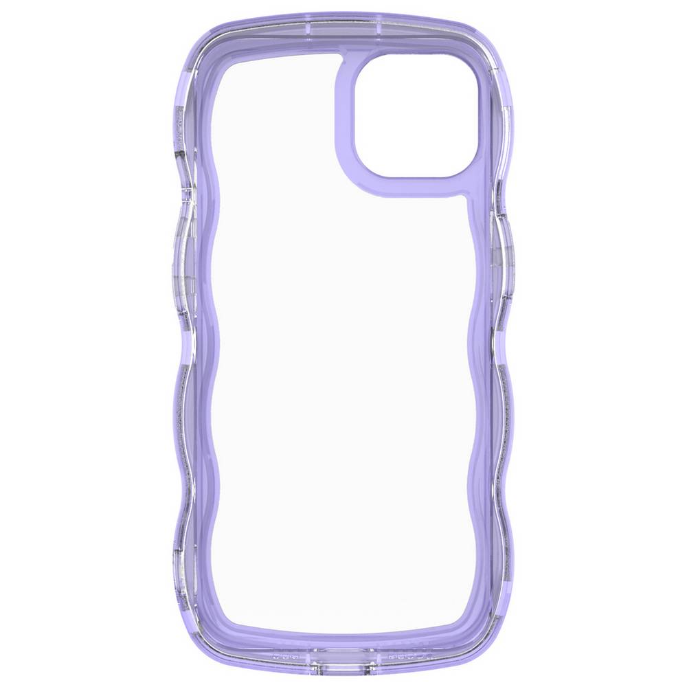 Minimals : Curvy Purple Mobile Case by CoverMeUp - Style 2