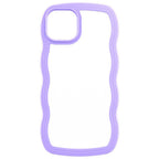 Minimals : Curvy Purple Mobile Case by CoverMeUp
