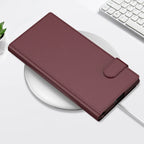 Samsung Galaxy S24 Ultra GKK Clamshell Leather Flip Wallet Case Cover - Green Mobile Case by CoverMeUp - Style 9