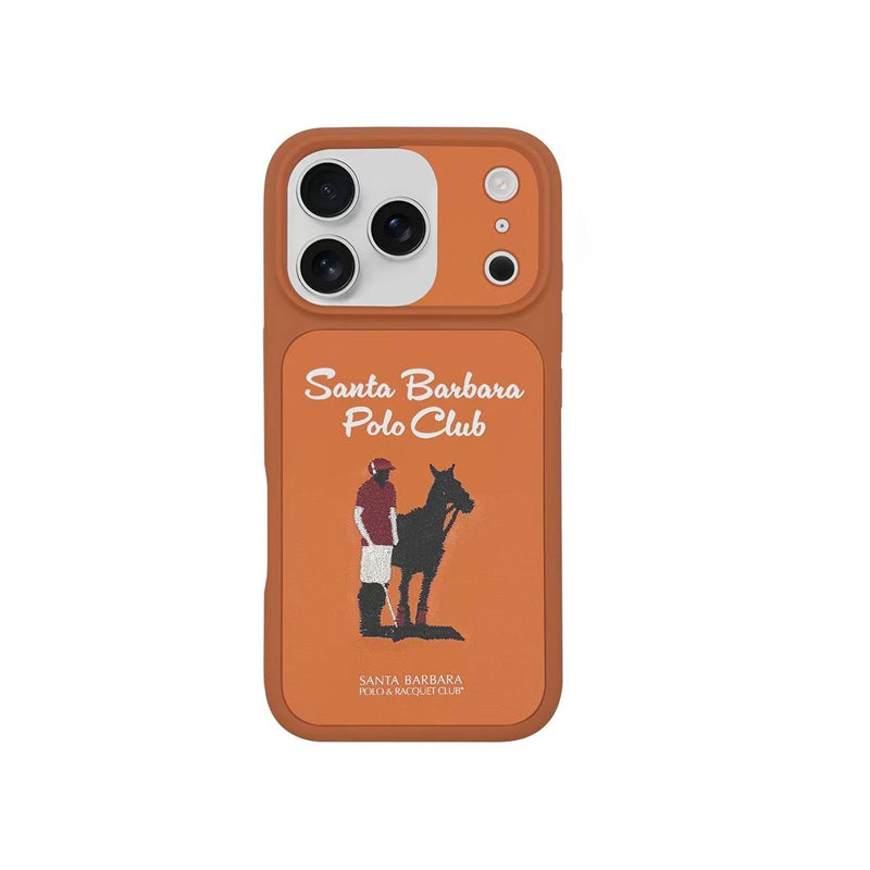Santa Barbara Polo Raquet Club QUESTA Series for iPhone 17 Pro (Orange)