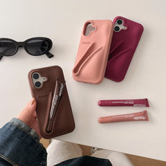 Premium 3D Silicone Lip Gloss iPhone Case – Stylish & Protective