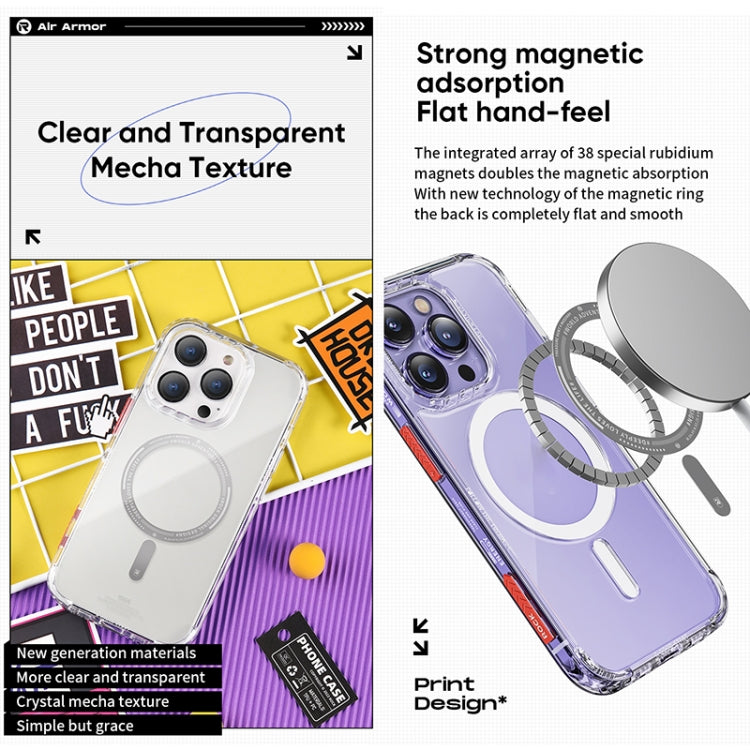 ROCK Air InShare MagSafe Phone Case Transparent for iPhone