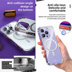 Protective Apple iPhone Back Cover - ROCK Air InShare MagSafe Phone Case Transparent for iPhone - Style 4