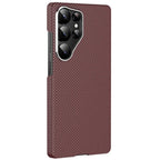 Samsung Galaxy S25 Ultra X-Level Ultathin 0.5mm Carbon Fiber Pattern Case with Magsafe - Red Mobile Case by CoverMeUp