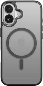 Protective Apple iPhone Back Cover - Rock Anti Yellow Matte Magsafe Case for iPhone 17 Series - Style 6