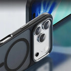 Protective Apple iPhone Back Cover - Rock Anti Yellow Matte Magsafe Case for iPhone 17 Series - Style 5