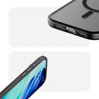Protective Apple iPhone Back Cover - Rock Anti Yellow Matte Magsafe Case for iPhone 17 Series - Style 2