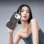Protective Apple iPhone Back Cover - Rock Anti Yellow Matte Magsafe Case for iPhone 17 Series - Style 4