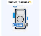 Protective Apple iPhone Back Cover - Rock Armor Anti Yellow Magsafe Case for iPhone 17 Series