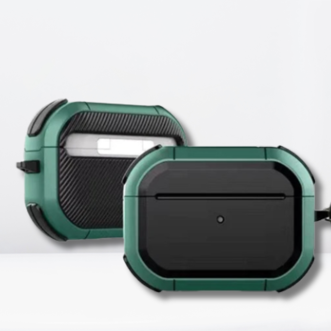 Rugged PC + TPU Shock-Absorbing Protective AirPod Pro/Pro 2 Case