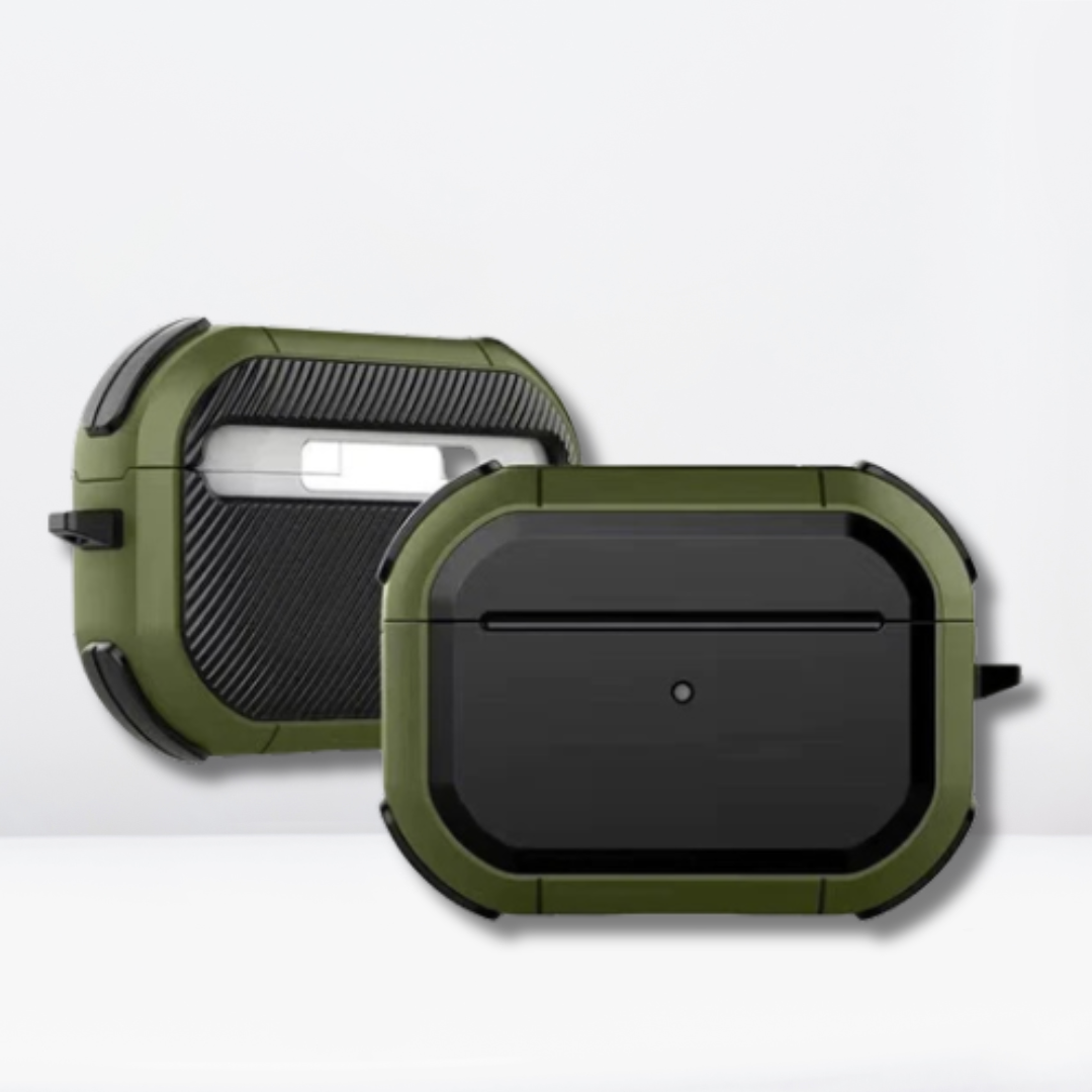 Rugged PC + TPU Shock-Absorbing Protective AirPod Pro/Pro 2 Case