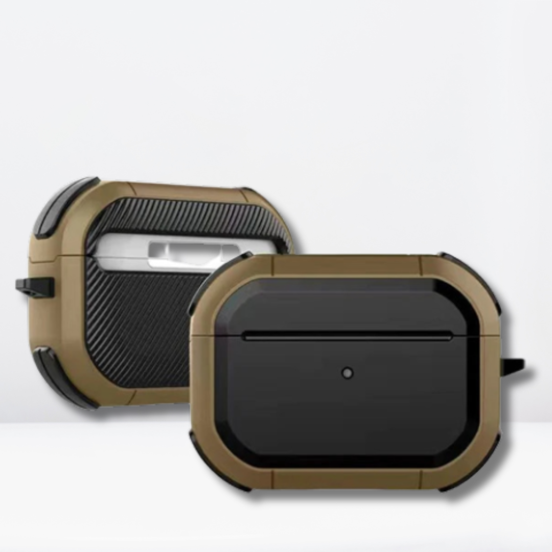 Rugged PC + TPU Shock-Absorbing Protective AirPod Pro/Pro 2 Case