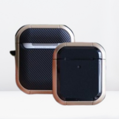 Rugged PC + TPU Shock-Absorbing Protective AirPod 1/2 Case