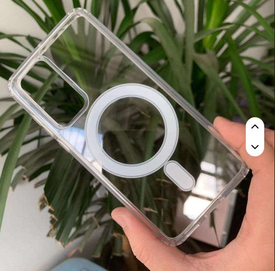 Transparent MagSafe Phone Case with Multi-Drop Protection for Samsung Galaxy S22