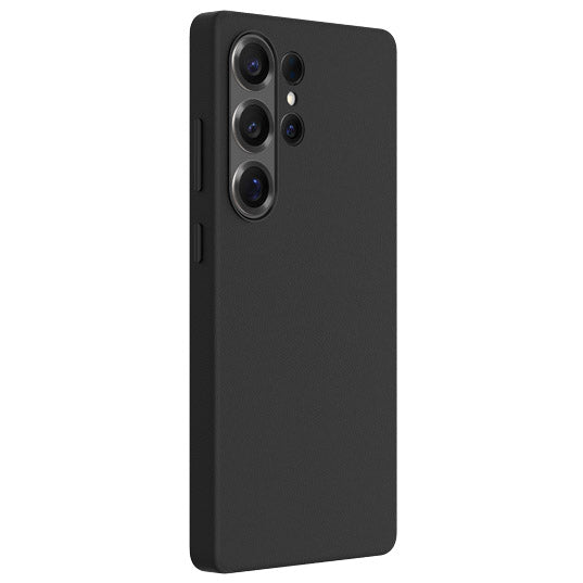 Samsung Galaxy S25 Ultra Kzdoo Noble Series Slim Leather Case - Black Mobile Case by CoverMeUp - Style 2