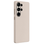 Samsung Galaxy S25 Ultra Kzdoo Noble Series Slim Leather Case - Beige Mobile Case by CoverMeUp - Style 4