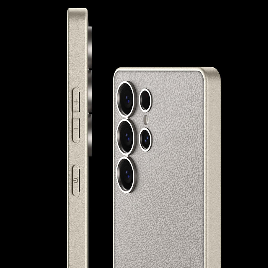 Samsung Galaxy S25 Ultra Signature Leather Case Mobile Case by CoverMeUp - Style 6