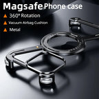 Protective Apple iPhone Back Cover - Luxury Z Shape Metal Case For iPhone - Style 18